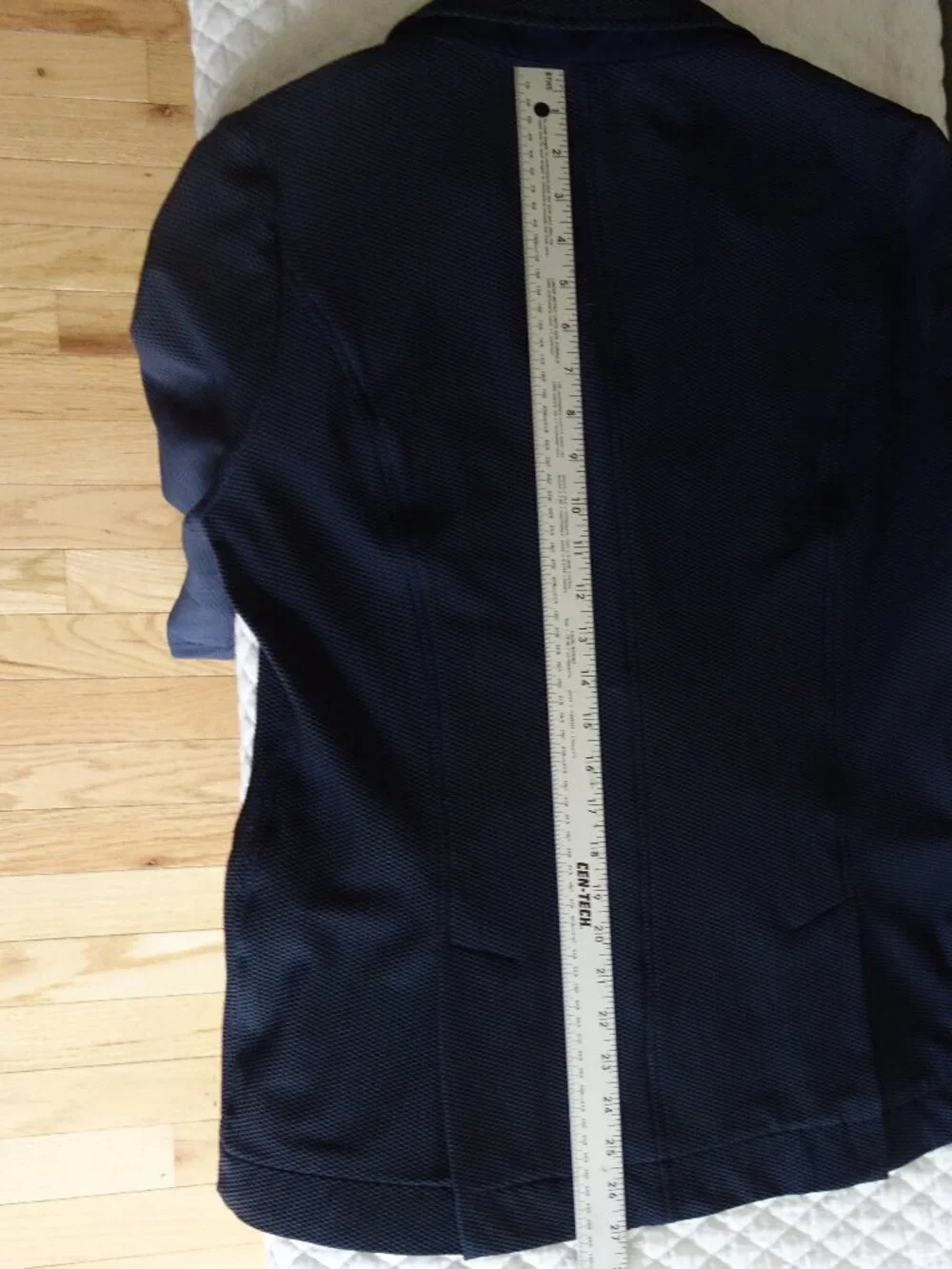 ALESSANDRO ALBANESE Mesh Show Navy Coat – Wmns L (U.S. 10/12) - Picture 5 of 14